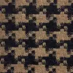 tissu pied de coq bicolore