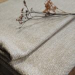 tissu flanelle châtaigne