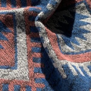 tissu carreux bleu marron (copie)