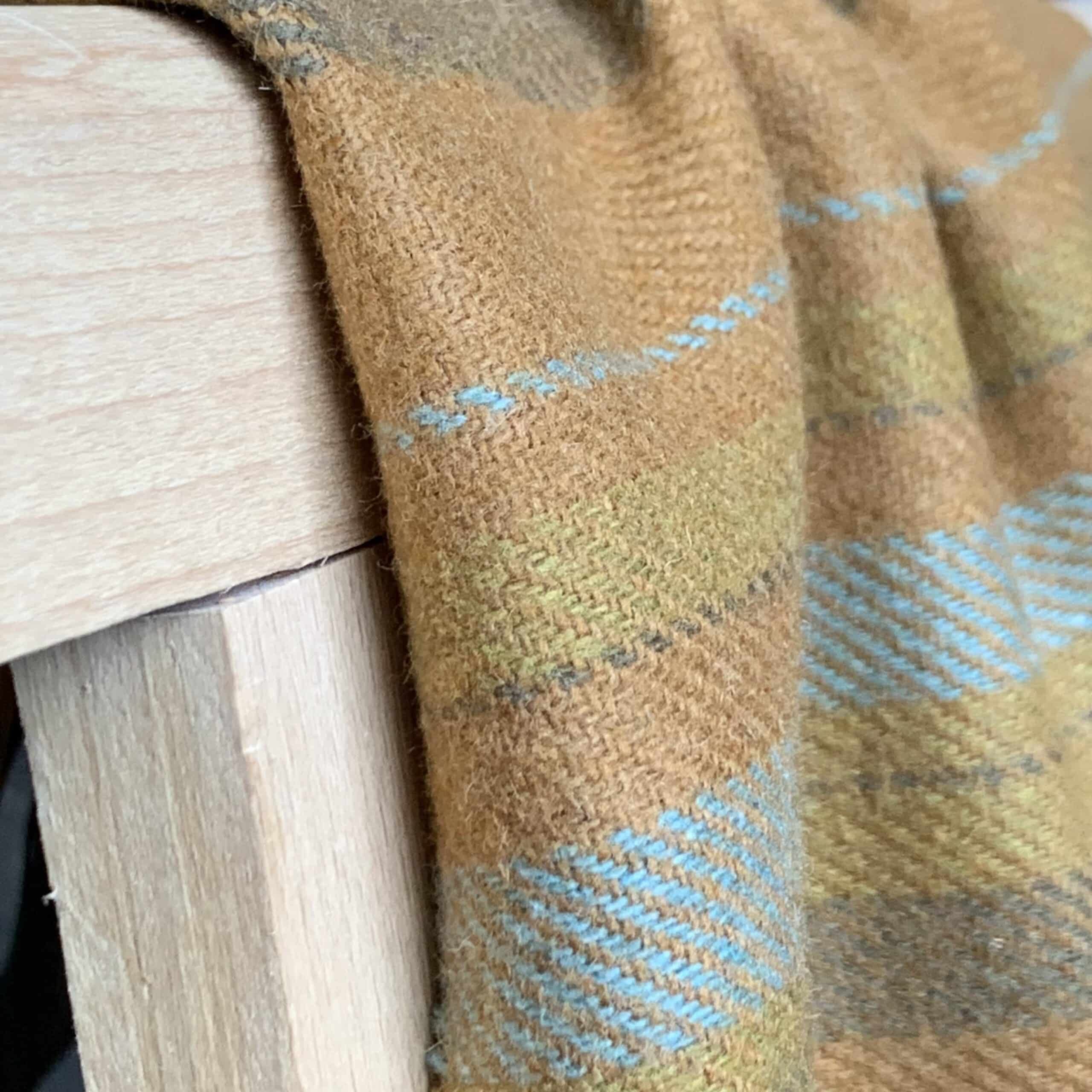 tissu à rayures fantaisie orange (copie)
