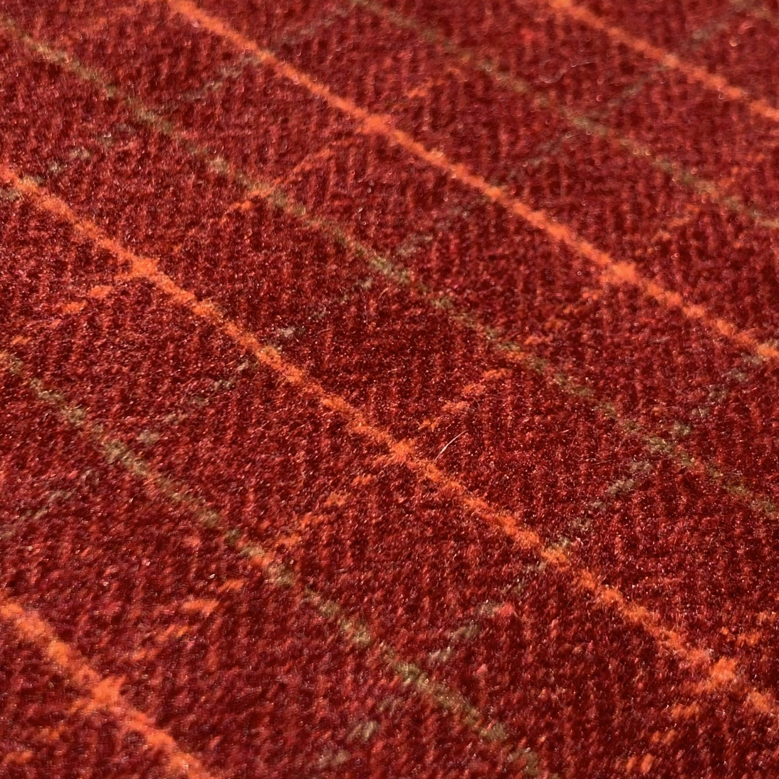 tissu carreaux rose et rouge 989 a 3004