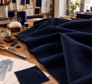 drap de laine navy tsar