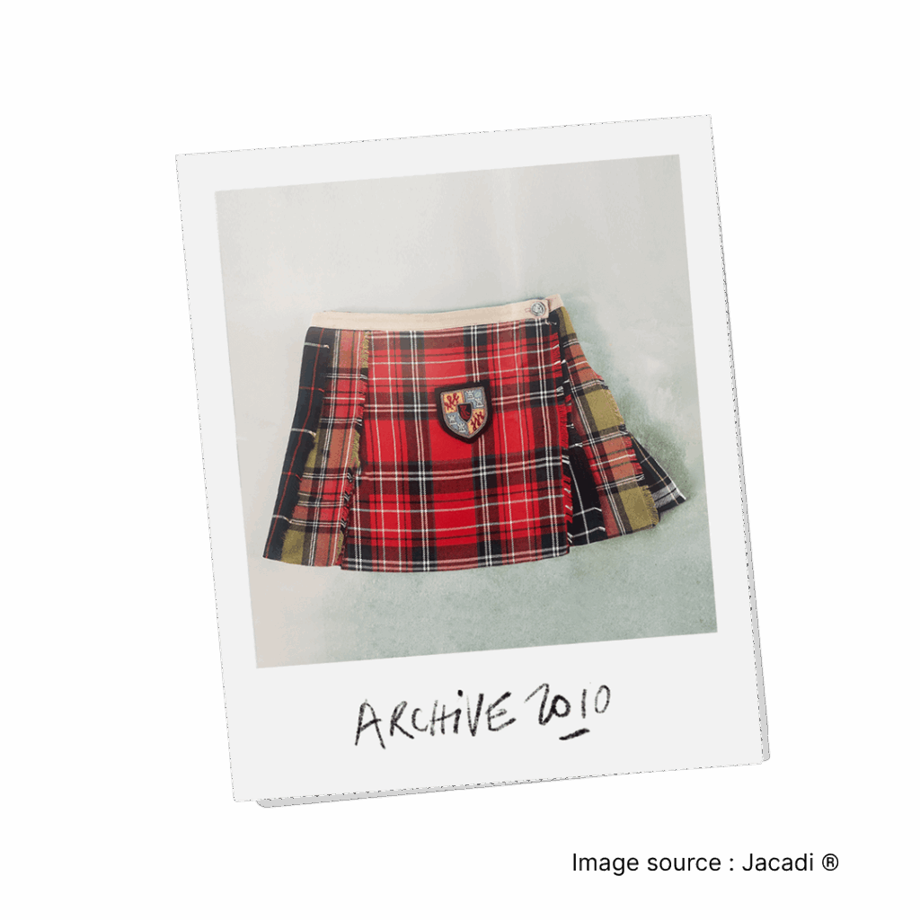 kilt original 2010 tissu maison florin