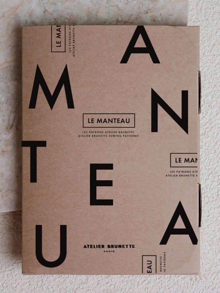 patron le manteau maison brunette