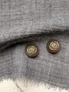tissu flanellegris fumé