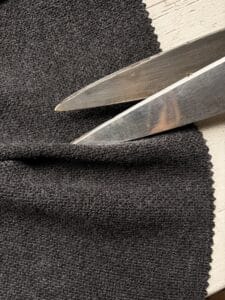 tissu flanelle gris chiné double face (copie)