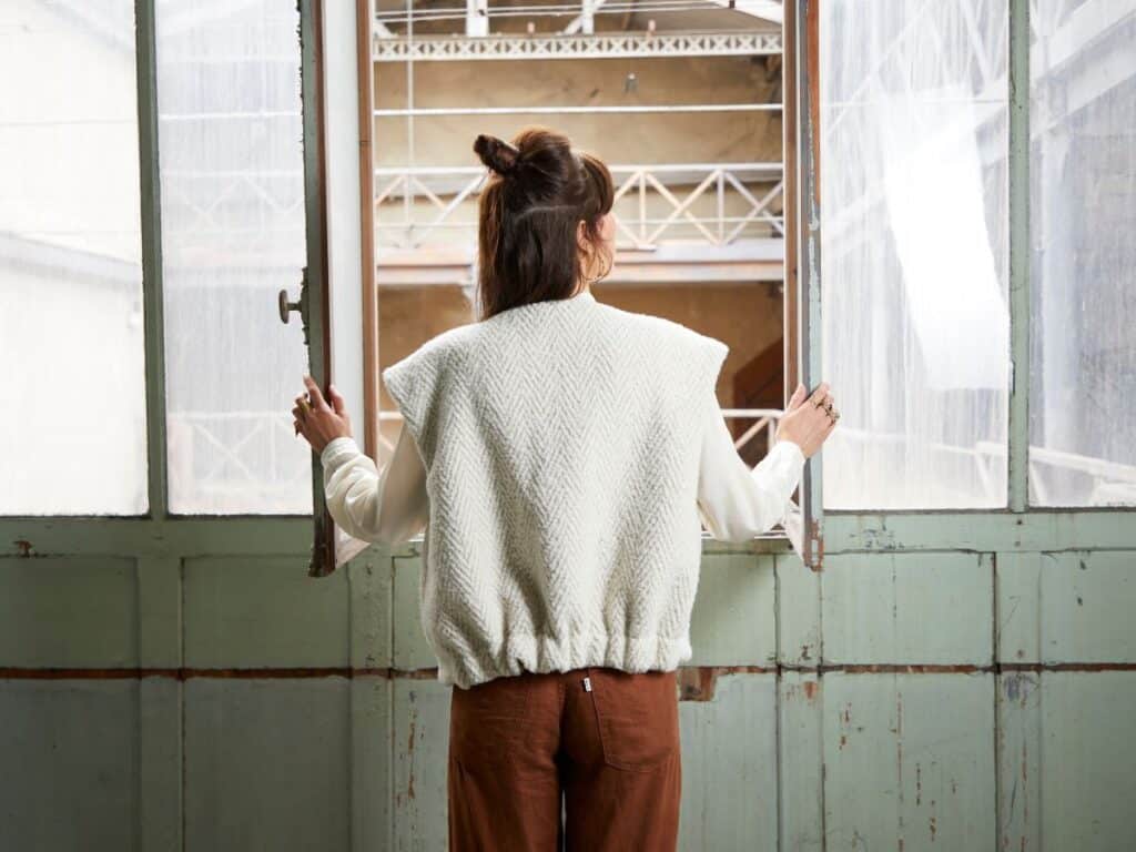 creation veste collaboration maison essentielle maison florin