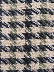 tissu diagonale bleu et noir (copie)