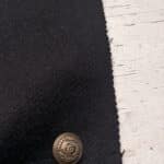 drap de laine armuré noir