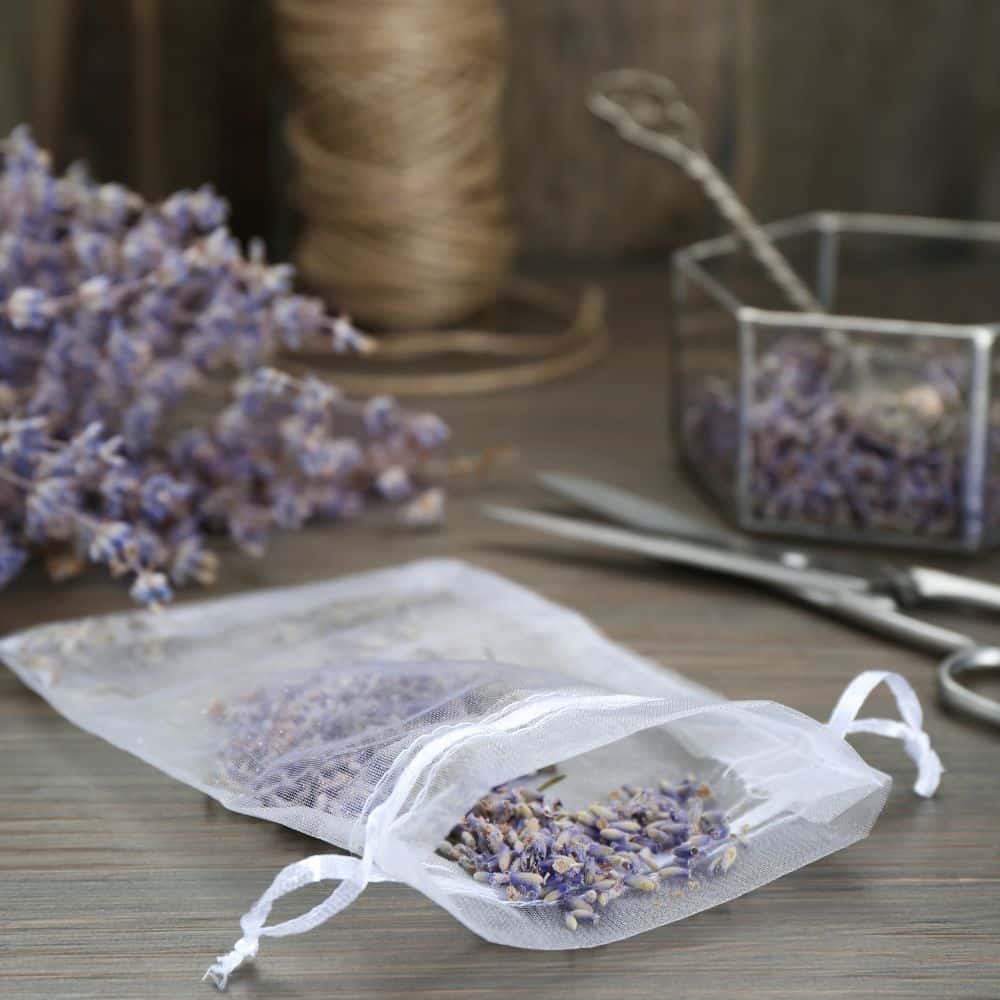 sachet lavande ranger laine