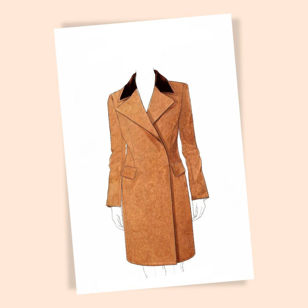 type manteau chersterfield