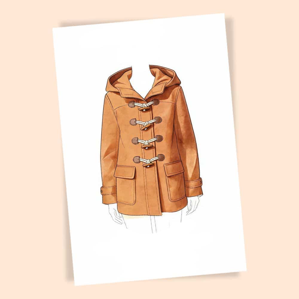 type manteau duffle coat