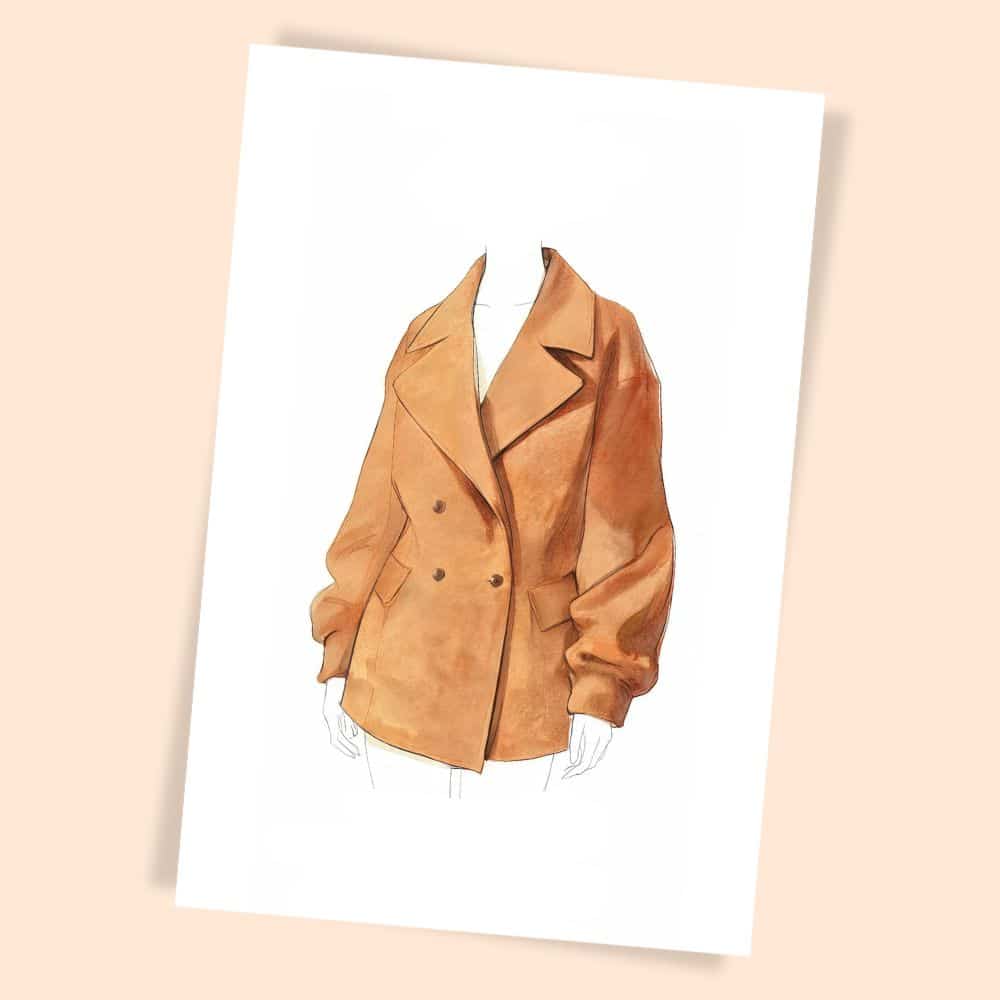 type manteau oversize